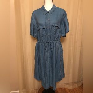 Torrid dress with buttons at front sz 1